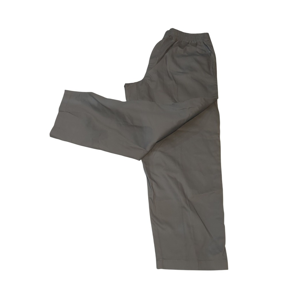 Cabin‎ Creek Women's Gray Khakis Elastic Pants size 22W, New Without Tags